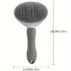 Self-Cleaning Pet Grooming Brush