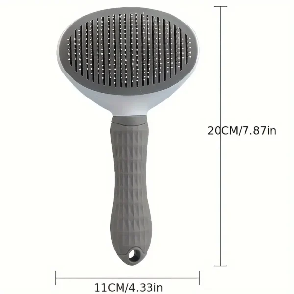 Self-Cleaning Pet Grooming Brush