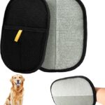 2PCS Double-Sided Pet Grooming Gloves