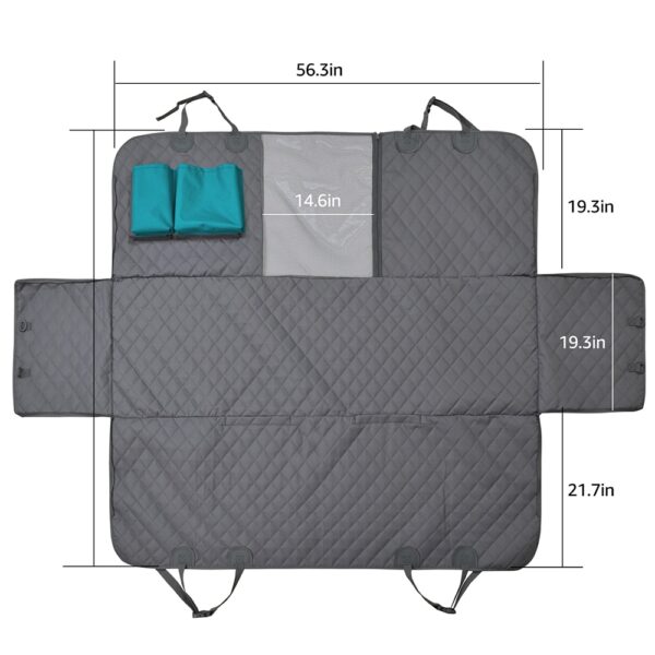 4573-wcw35y.jpg Quilted Pet Carrier for In-Car Use