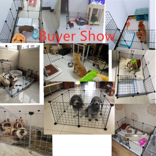 Foldable Iron Pet Fence
