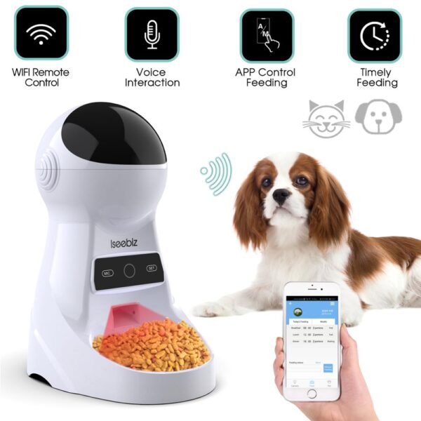 Automatic Pet Feeder with Voice Recording