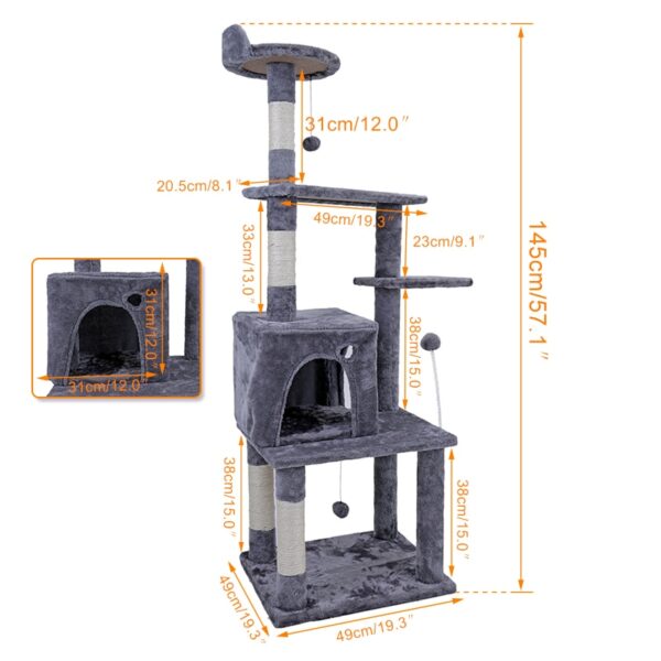 Four Layers Big Scratcher for Cats